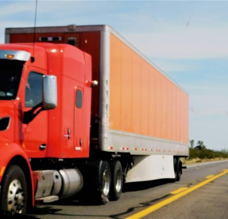 Trucking! Bright and Colorful Big Rig!